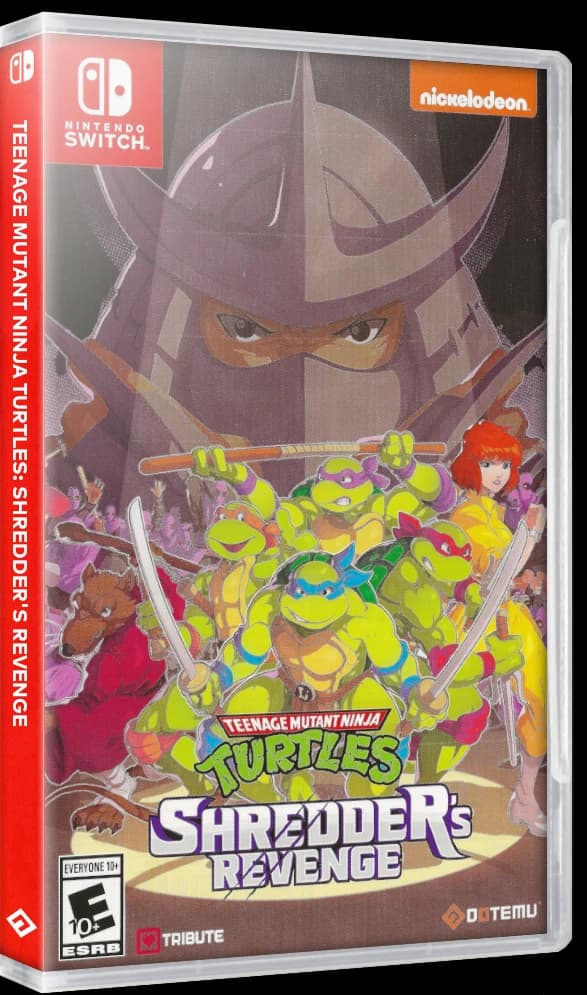 Teenage Mutant Ninja Turtles: Shredder's Revenge box art