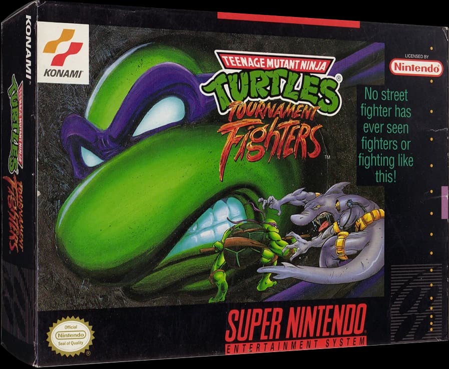 Teenage Mutant Ninja Turtles Tournament Fighters box art