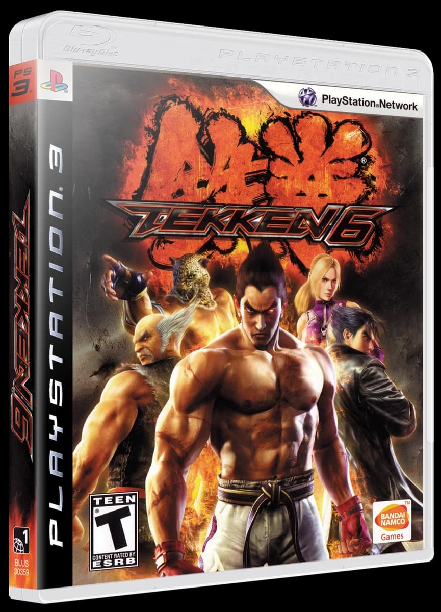 Tekken 6 box art