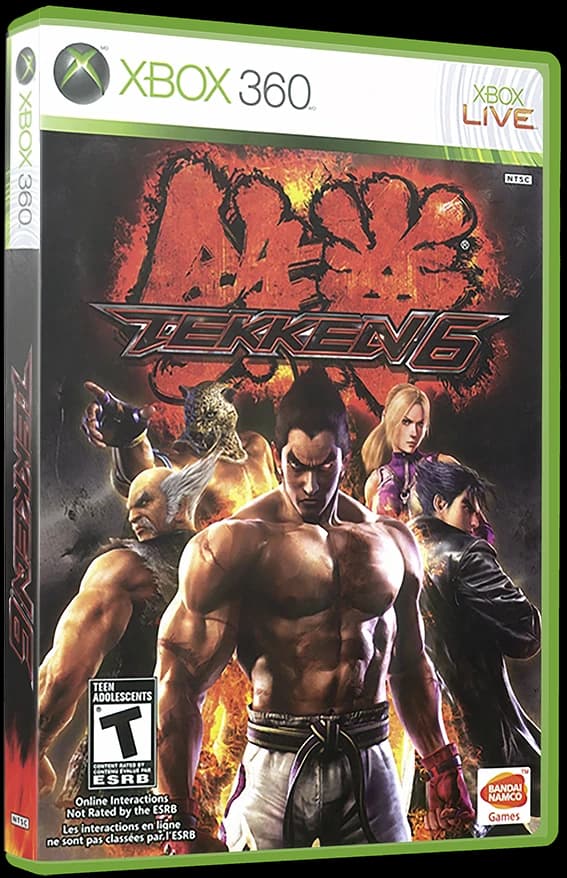 Tekken 6 box art