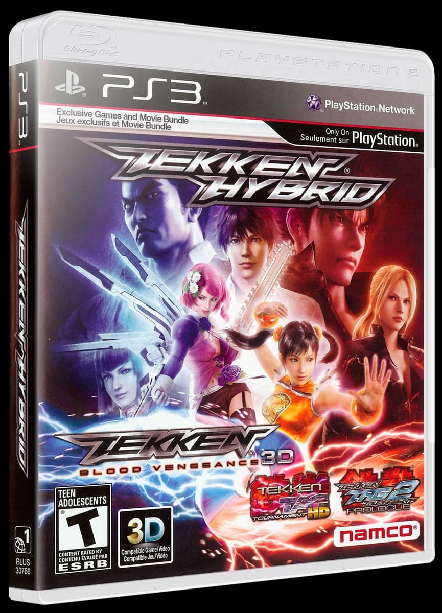 Tekken Hybrid 3D box (NA)