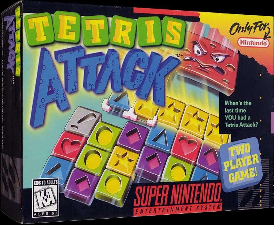 Tetris Attack box art