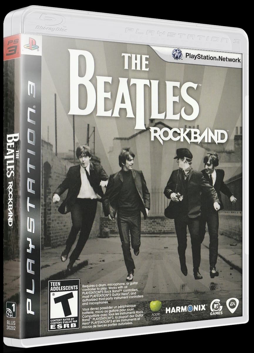 The Beatles: Rock Band box art