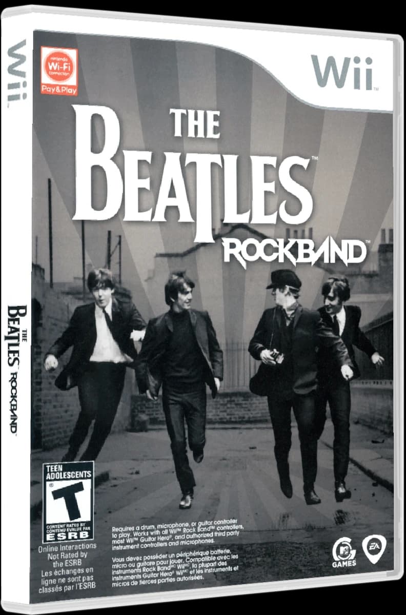 The Beatles: Rock Band box art