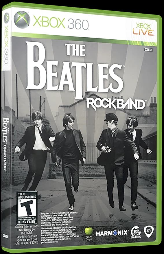 The Beatles: Rock Band box art