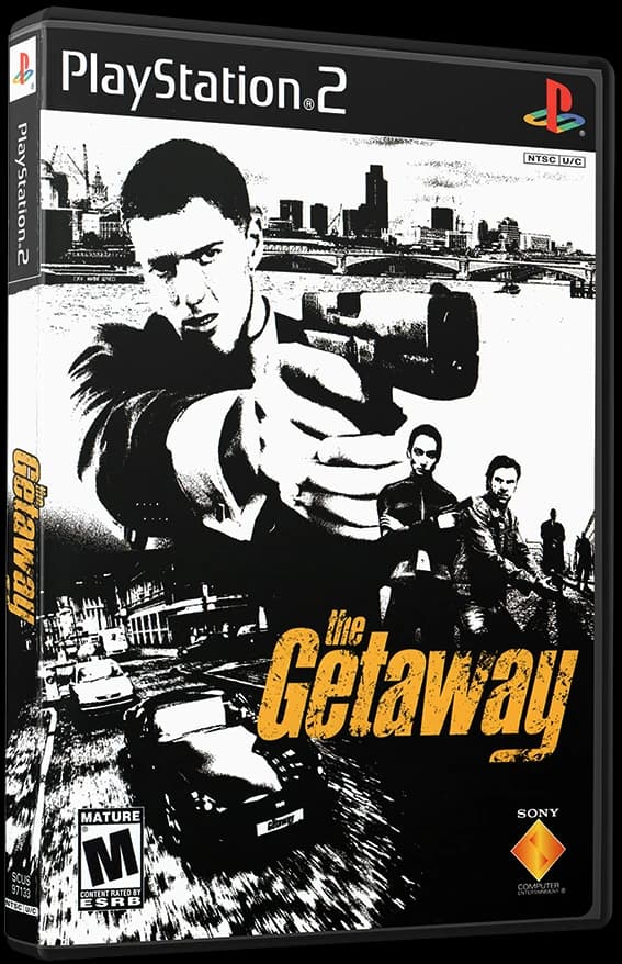 The Getaway 3D box (NA)