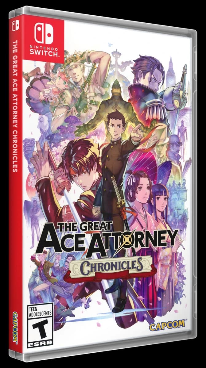 The Great Ace Attorney Chronicles box art