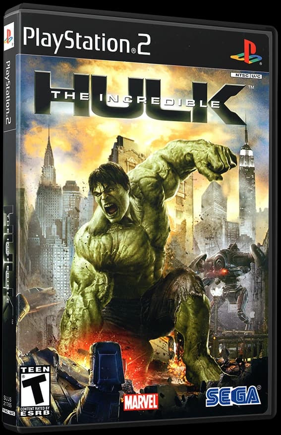 The Incredible Hulk box art