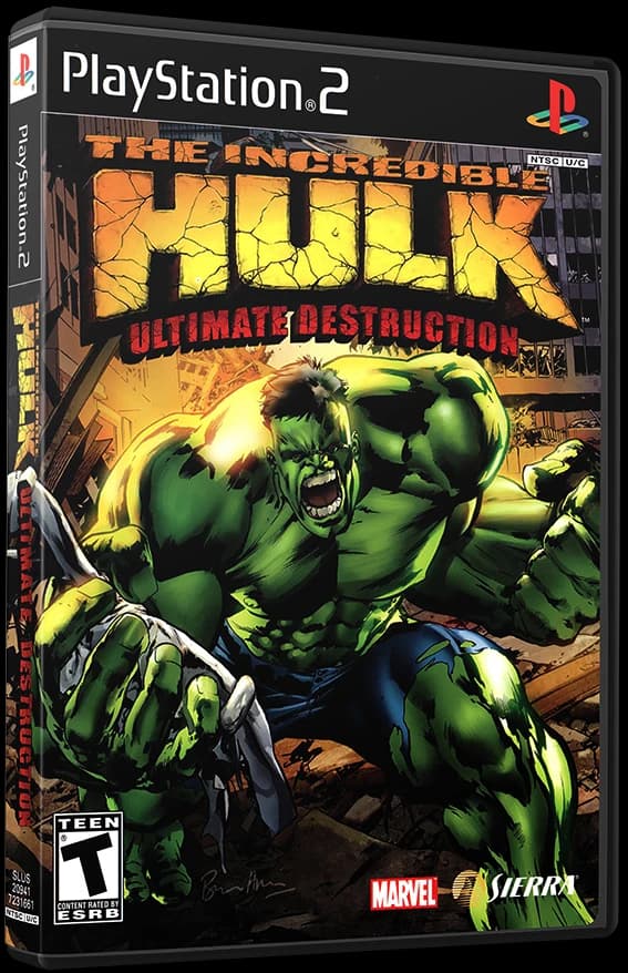 The Incredible Hulk Ultimate Destruction box art