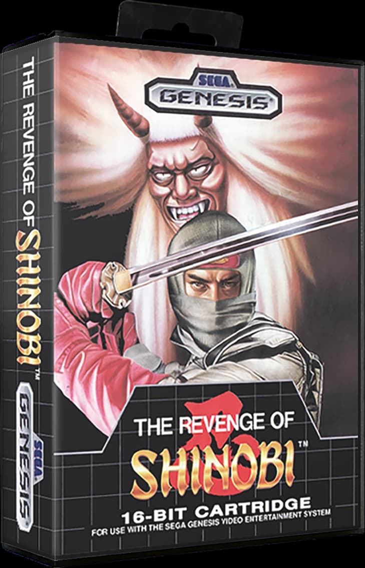 The Revenge of Shinobi box art