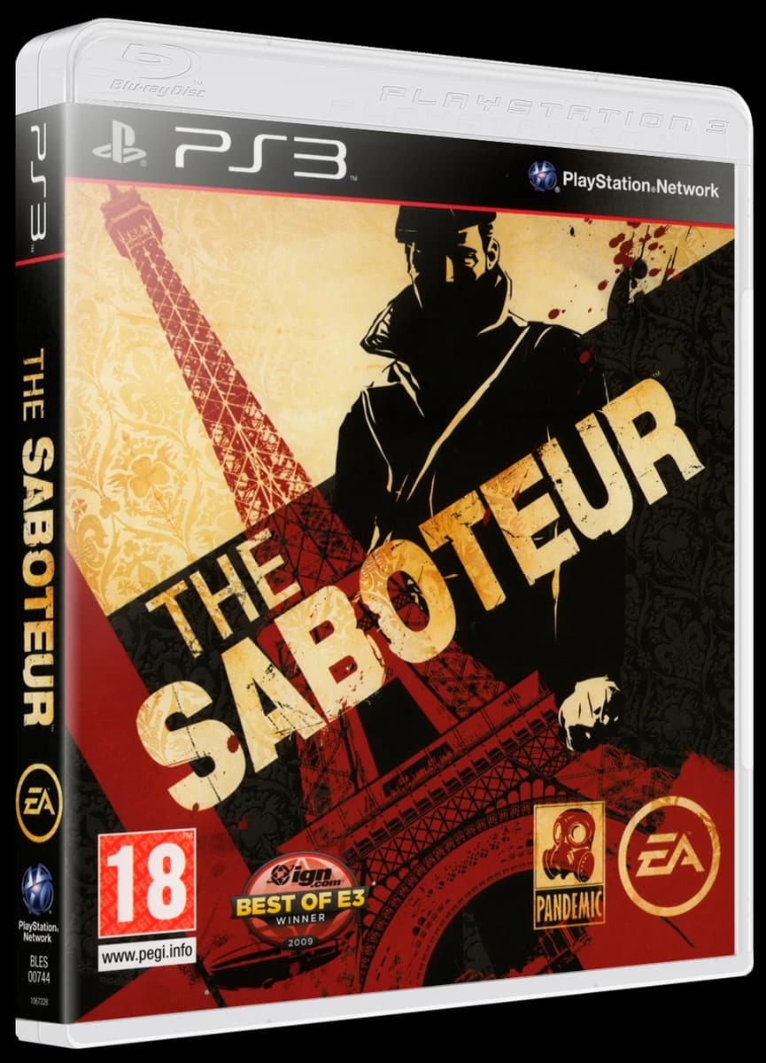 The Saboteur box art