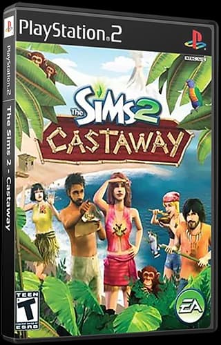 The Sims 2: Castaway box art