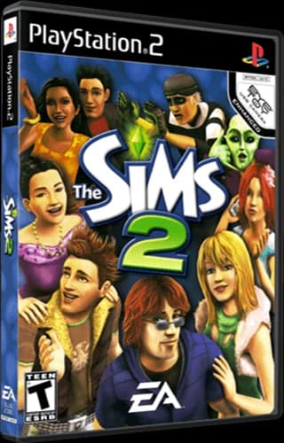 The Sims 2 box art