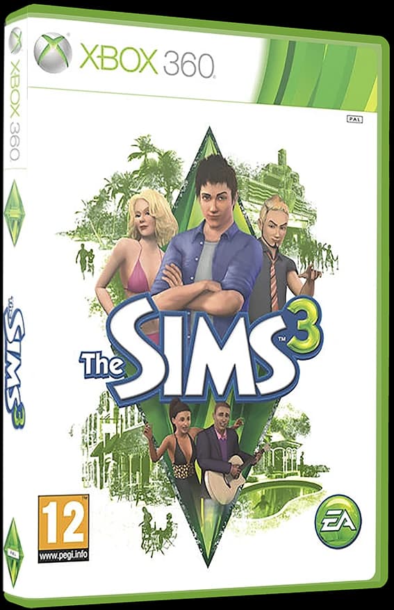 The Sims 3 box art