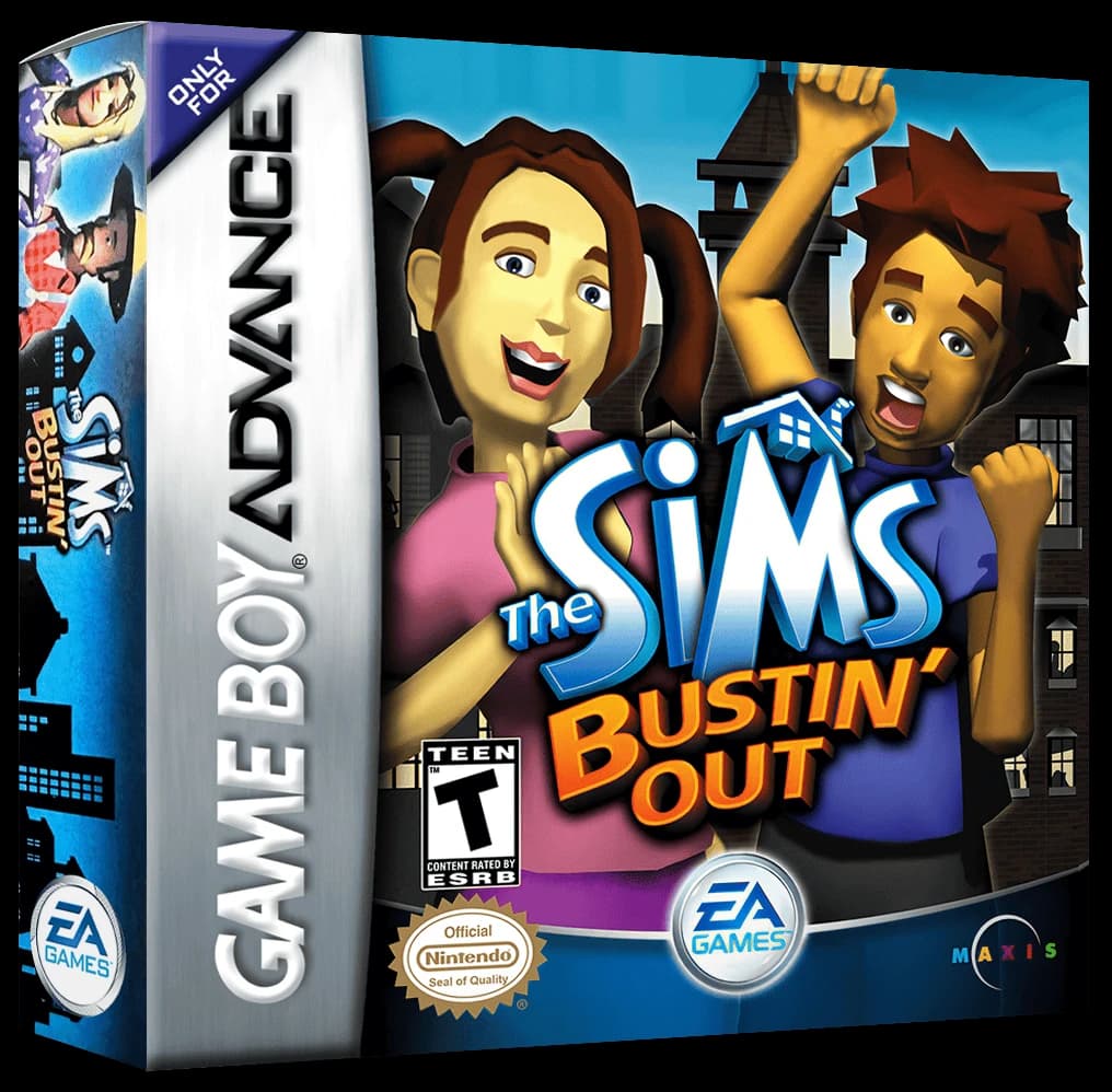 The Sims Bustin Out box art