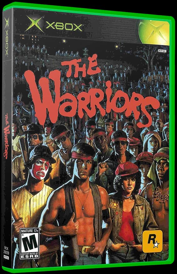 The Warriors 3D box (NA)