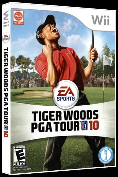 Tiger Woods PGA Tour 10 box art