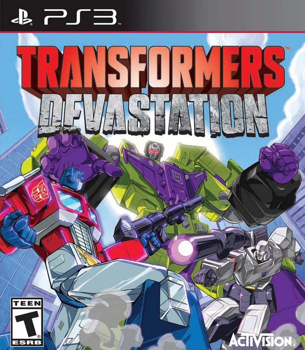 Transformers: Devastation box front (NA)