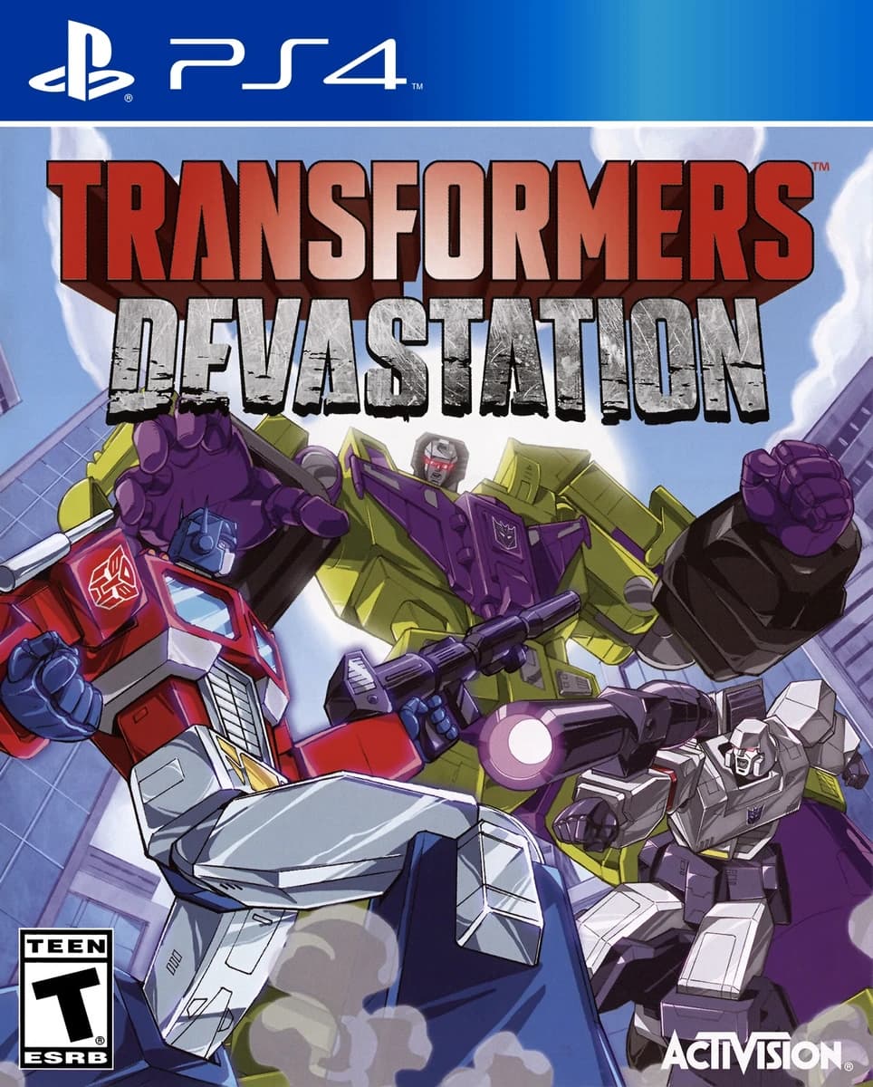 Transformers: Devastation box front (NA)