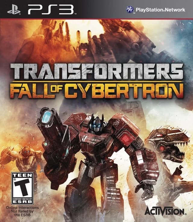 Transformers: Fall Of Cybertron box art