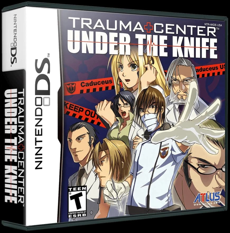 Trauma Center Under the Knife box art