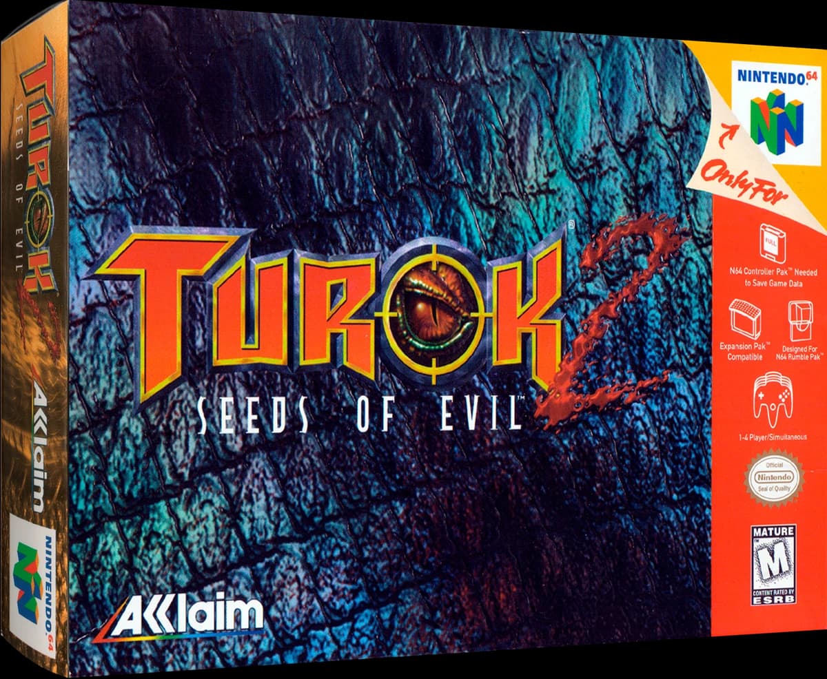 Turok 2 Seeds of Evil box art