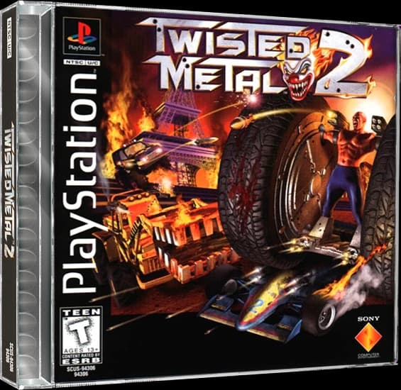 Twisted Metal 2 box art