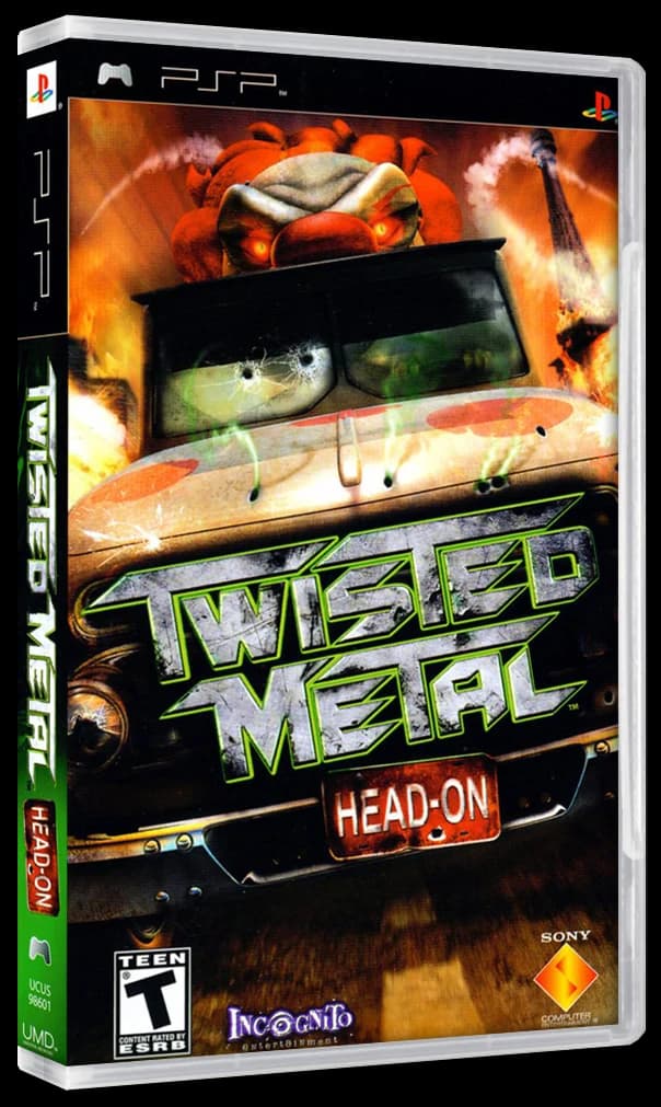 Twisted Metal Head On box art