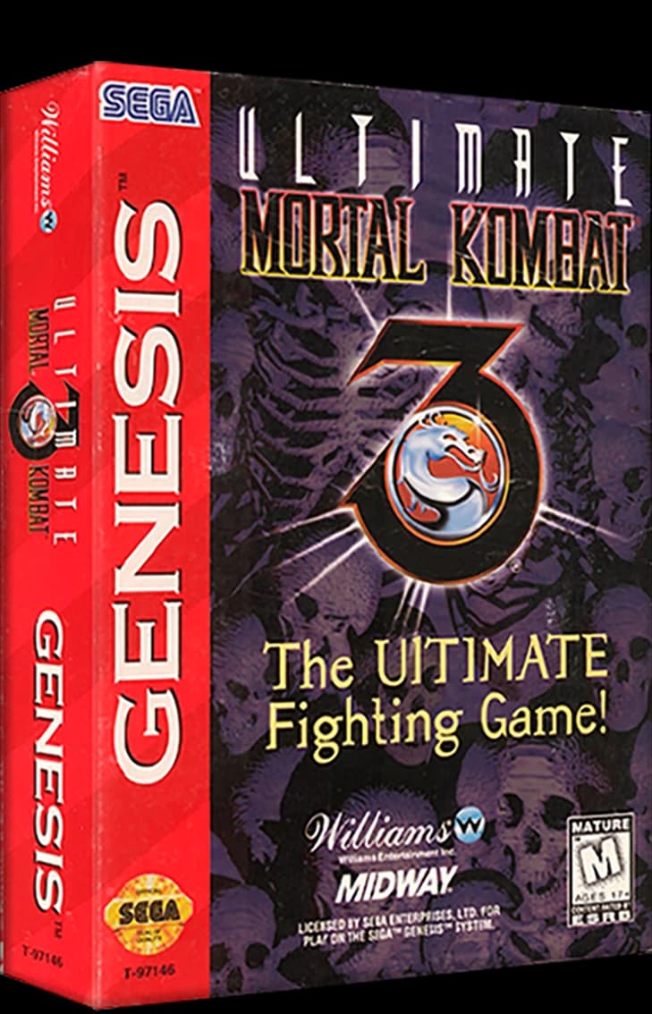 Ultimate Mortal Kombat 3 box art