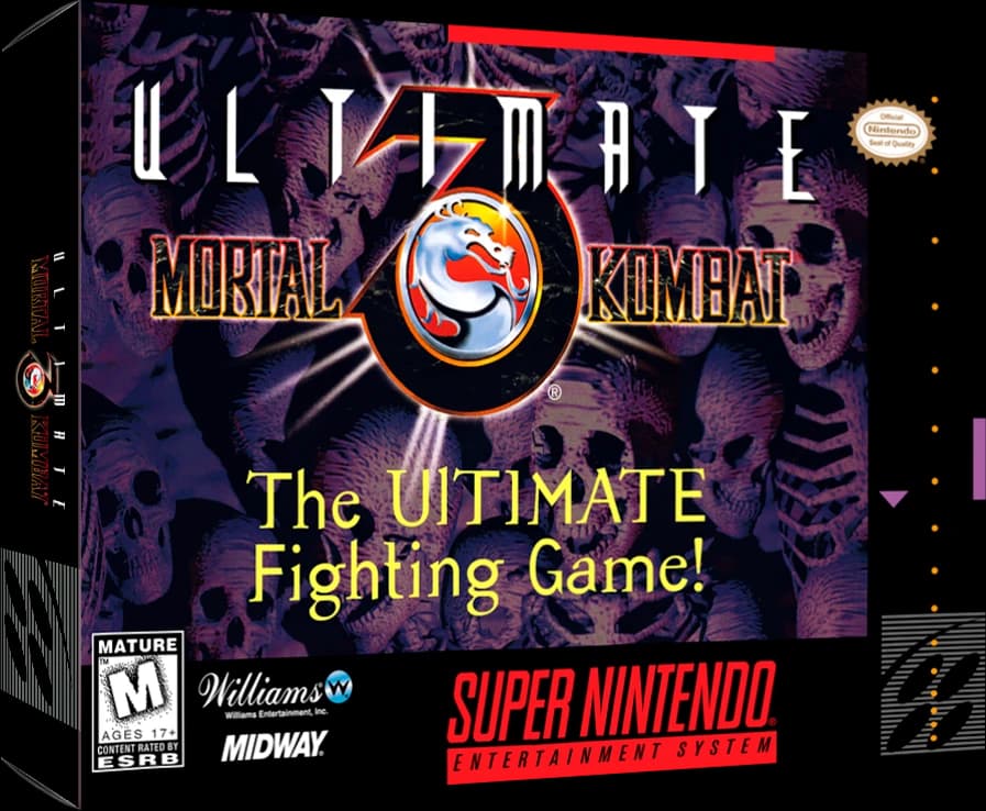 Ultimate Mortal Kombat 3 box art