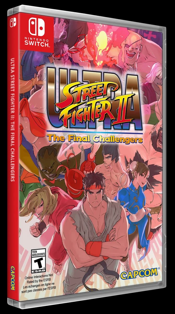 Ultra Street Fighter II: The Final Challengers box art