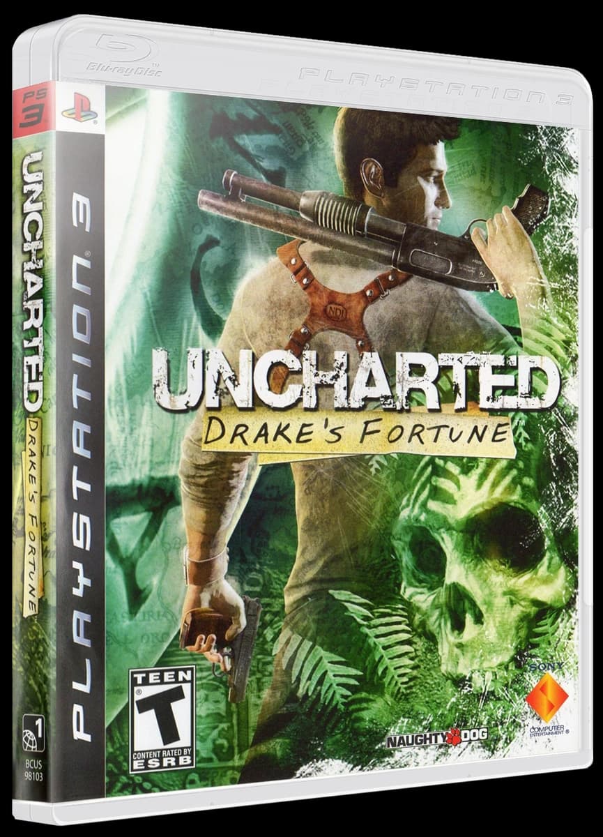 Uncharted Drake's Fortune box art