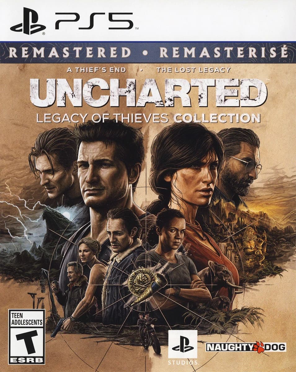 Uncharted: Legacy of Thieves Collection box art