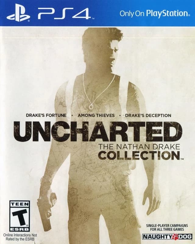 Uncharted The Nathan Drake Collection box art