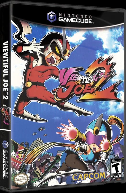 Viewtiful Joe 2 3D box (NA)