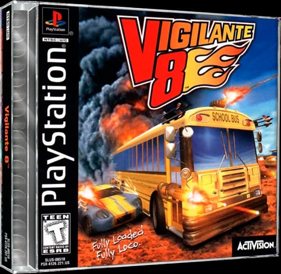 Vigilante 8 box art