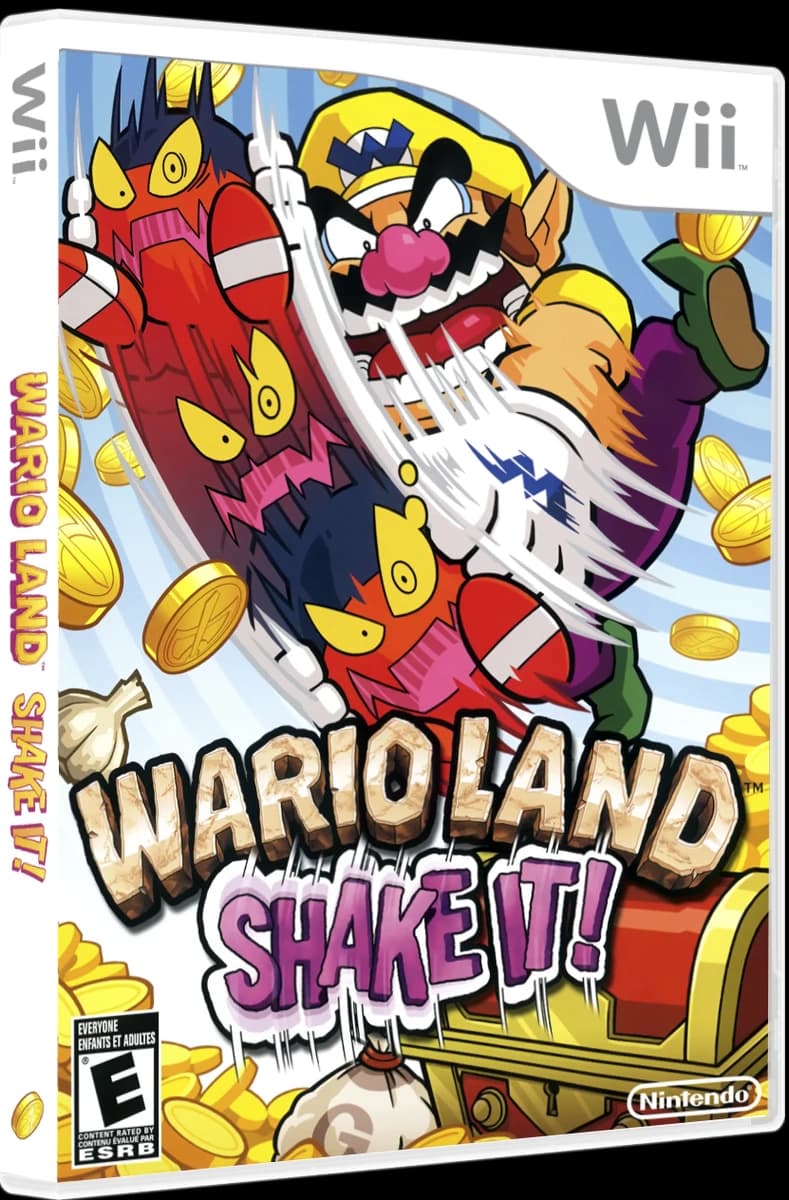 Wario Land Shake It box art