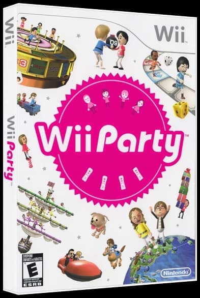 Wii Party 3D box (NA)