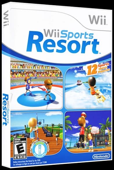 Wii Sports Resort box art