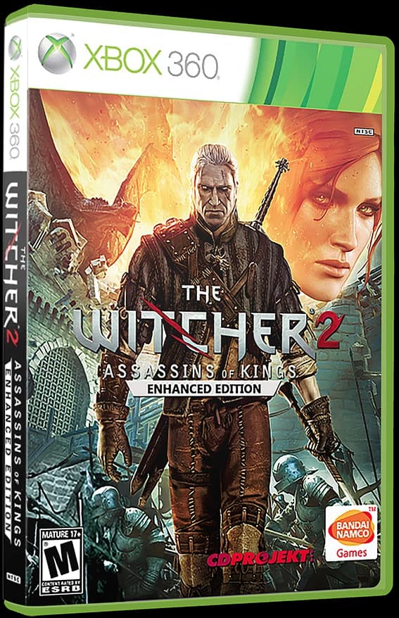 Witcher 2: Assassins of Kings: Enhanced Edition 3D box (WORLD)