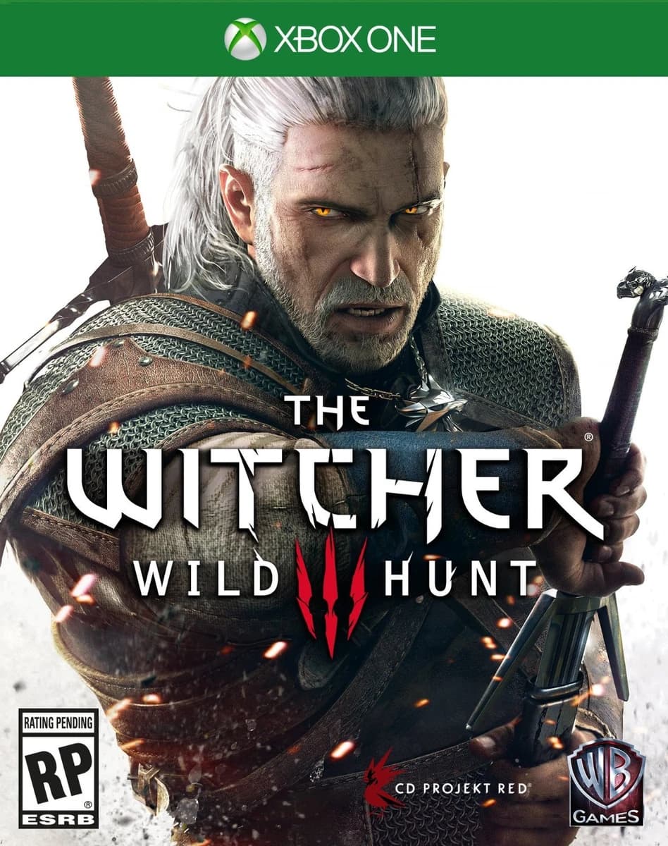 Witcher 3: Wild Hunt box front (NA)