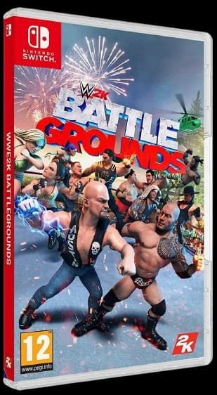 WWE 2K Battlegrounds box art