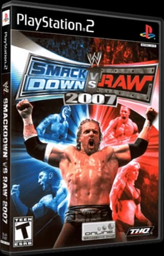 WWE Smackdown vs. Raw 2007 3D box (NA)