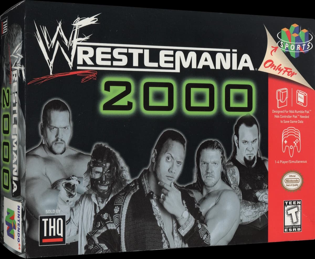 WWF Wrestlemania 2000 box art