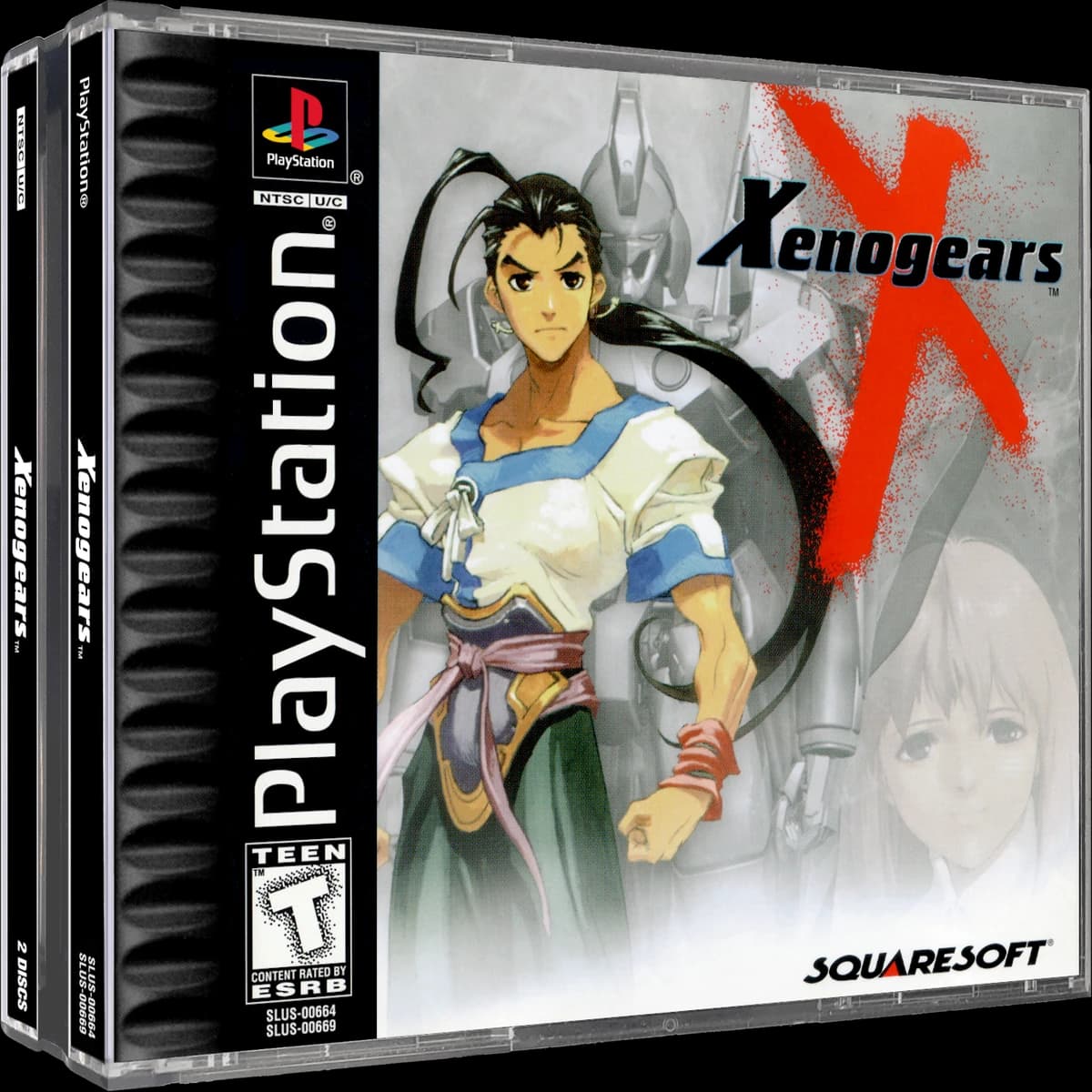 Xenogears 3D box (NA)