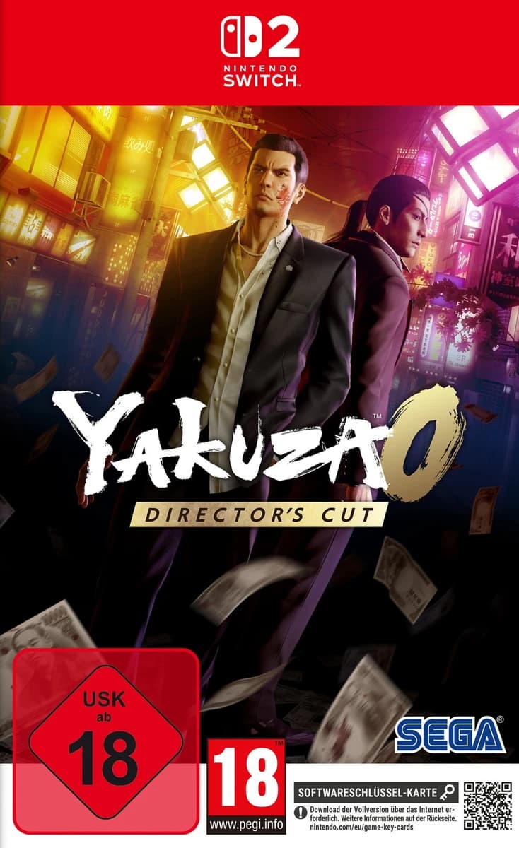 Yakuza 0 Director's Cut box art