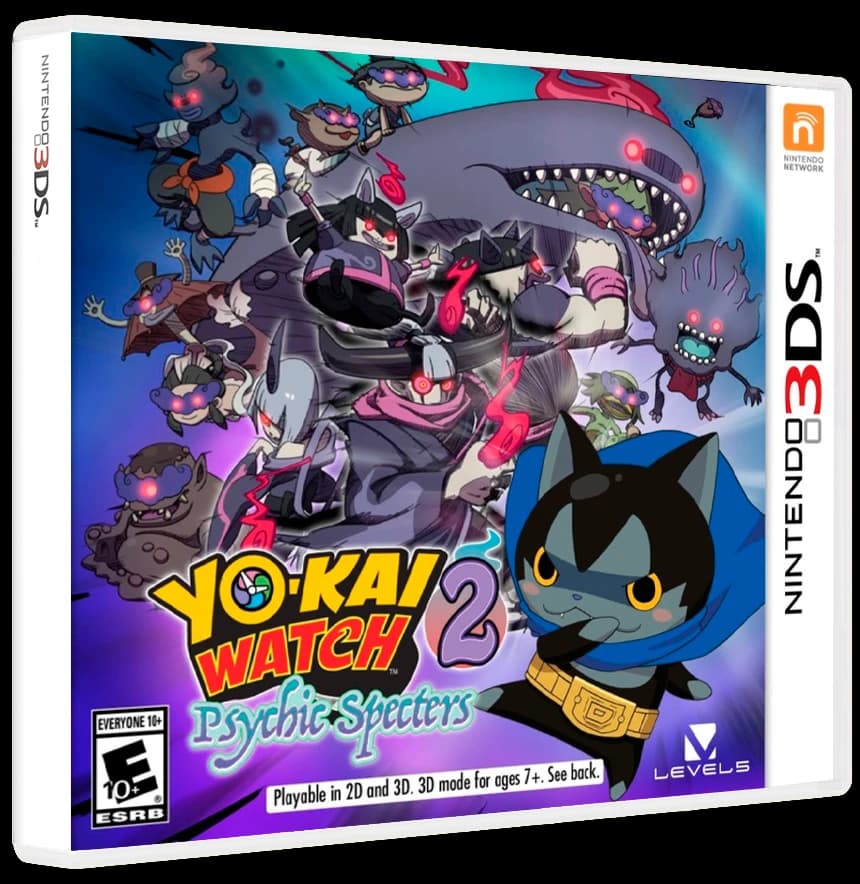 Yo-Kai Watch 2: Psychic Specters box art