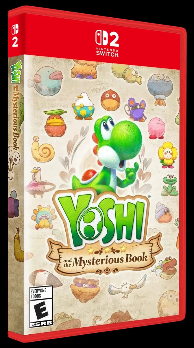 Yoshi And The Mysterious Book box art