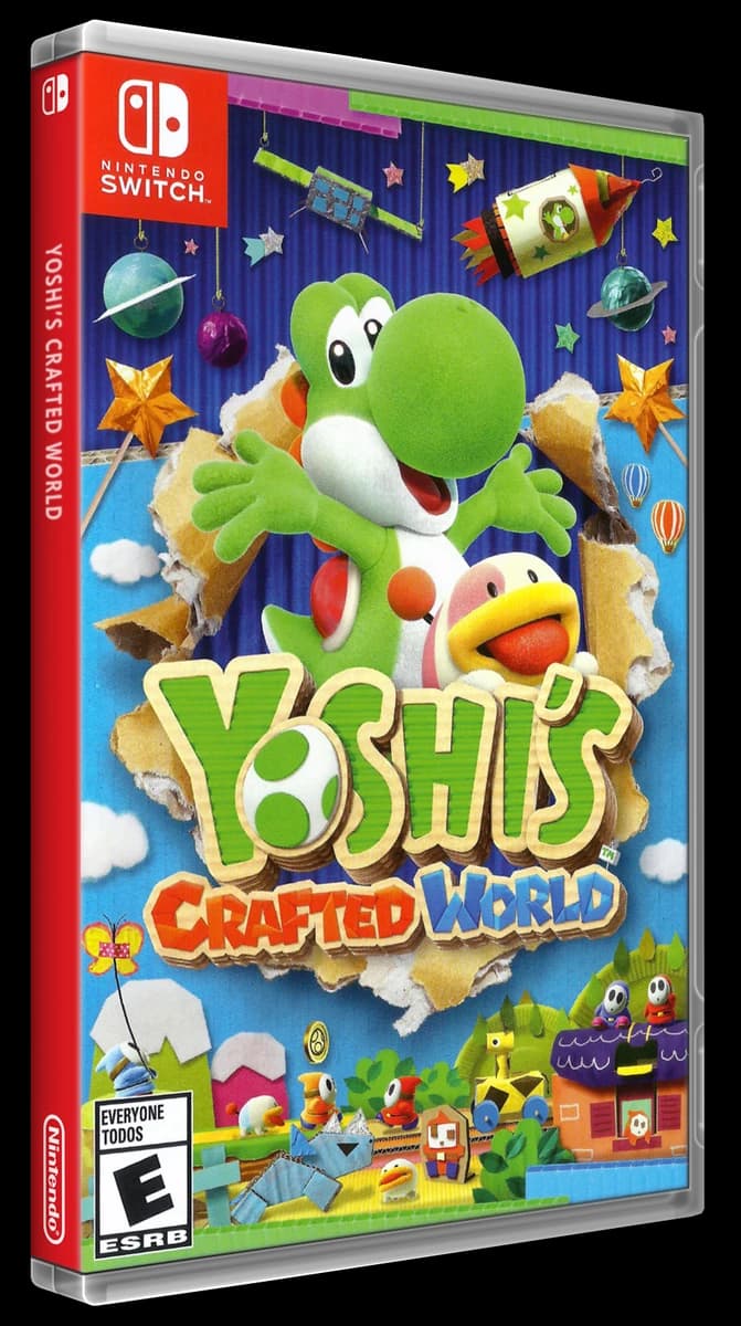 Yoshi's Crafted World box art