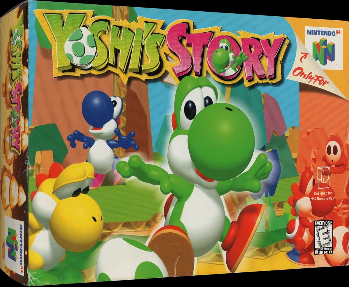 Yoshi's Story box art
